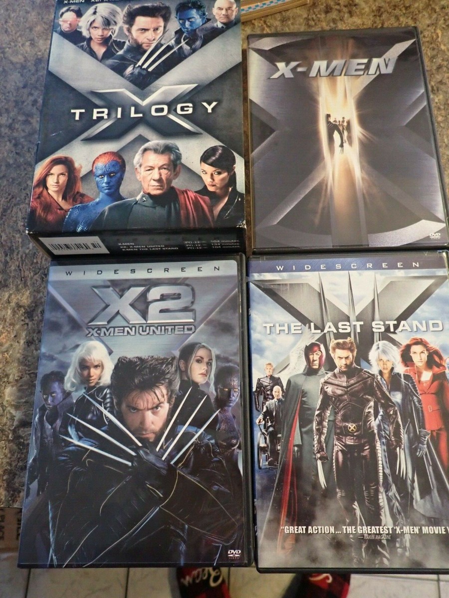 X-Men Trilogy DVD's [X-Men / X2: X-Men United / X-Men: The Last
