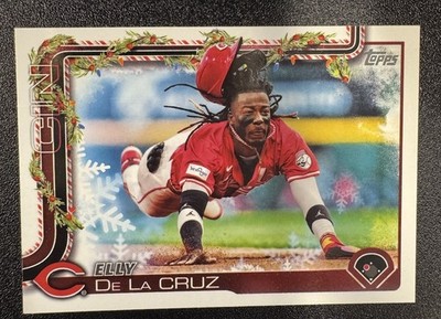 2025 Topps Holiday Elly De La Cruz #H97 Reds | eBay