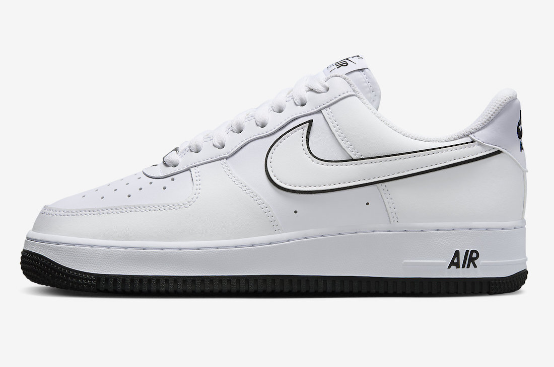 Nike Air Force 1 '07 Low White Black Outline Panda DV0788-103