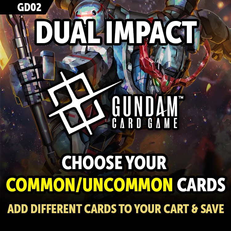 Gundam Card Game Singles - Dual Impact GD02 - Up to 50% Off