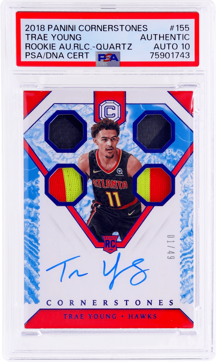 Trae Young RC Auto Cornerstones トレイ・ヤング トレイ RC Playoff