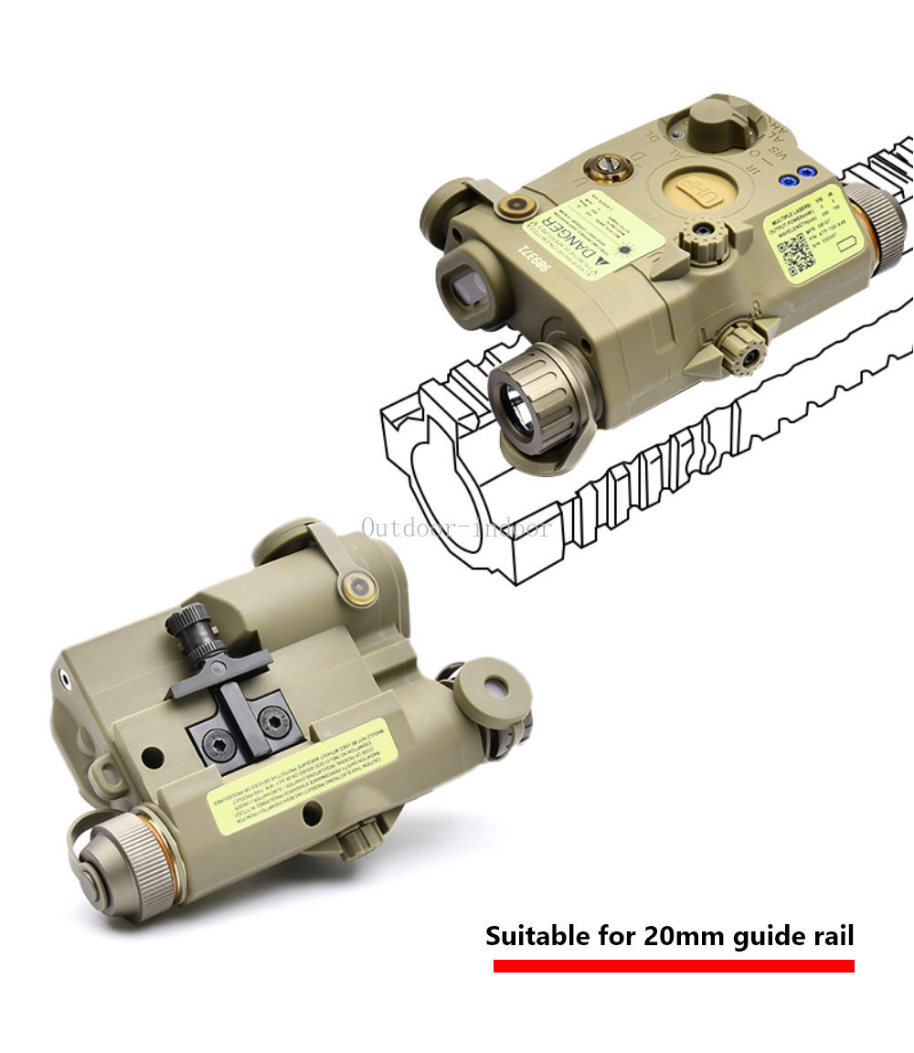 Tactical PEQ 15 UHP Red Dot Laser IR Fill light M600 Flashlight