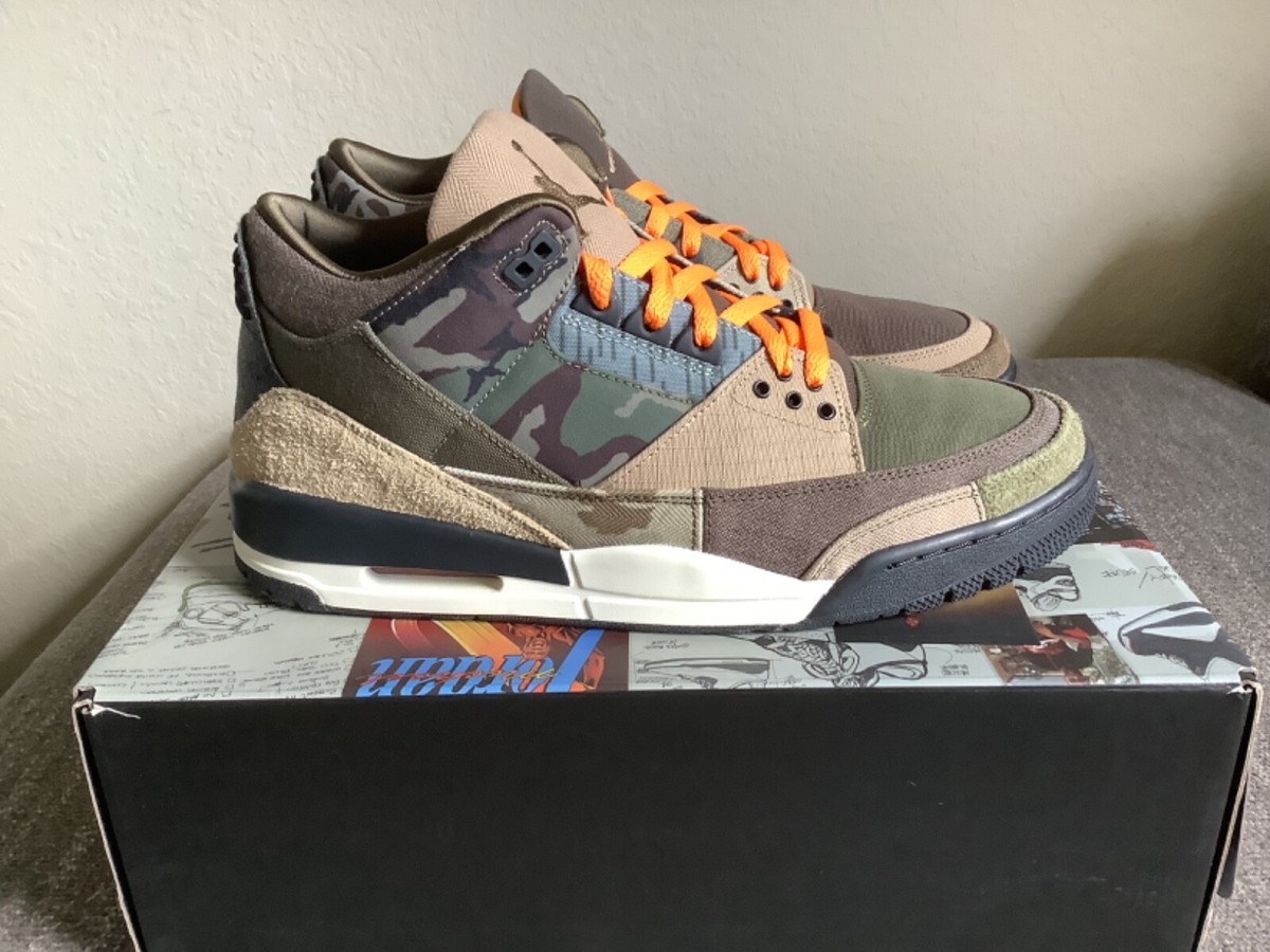 Nike Air Jordan 3 Retro SE Patchwork Camo DO1830-200 Size 11 | eBay