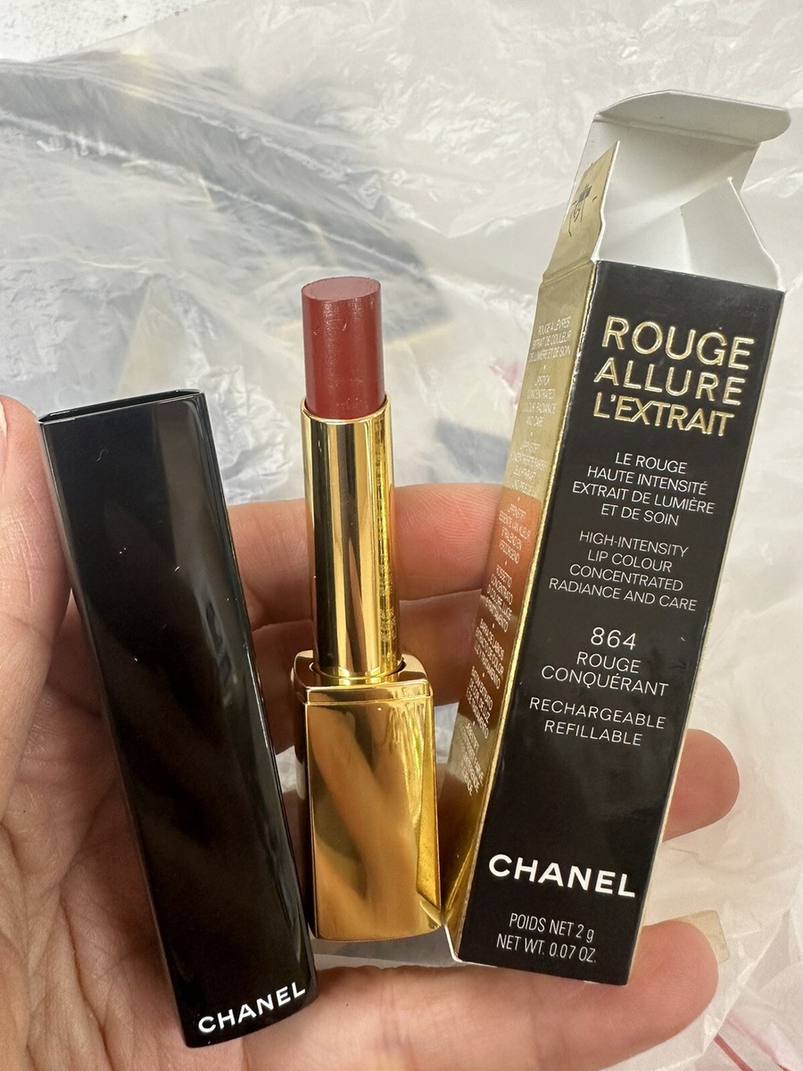 Chanel Rouge Allure L'Extrail 864 Rouge Conquerant NIB | eBay