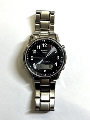 CASIO LINEAGE LCW-M100TSE-1A2JF Tough Solar Atomic Radio Titanium