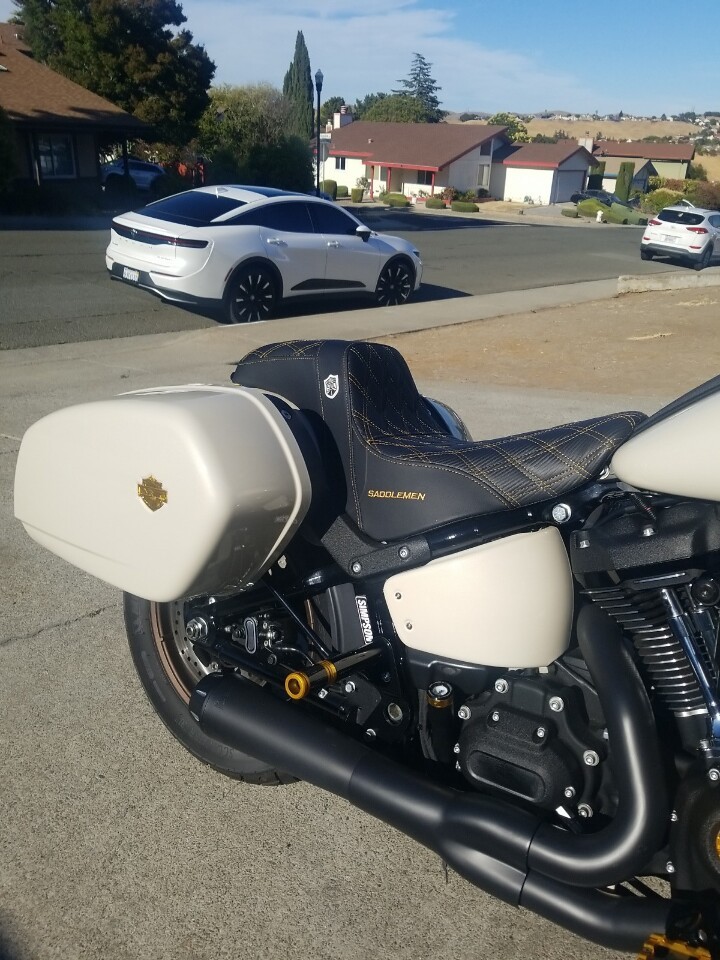 Saddlemen SDC Pro Series Gold Lattice Seat fits 2018-2025 Harley