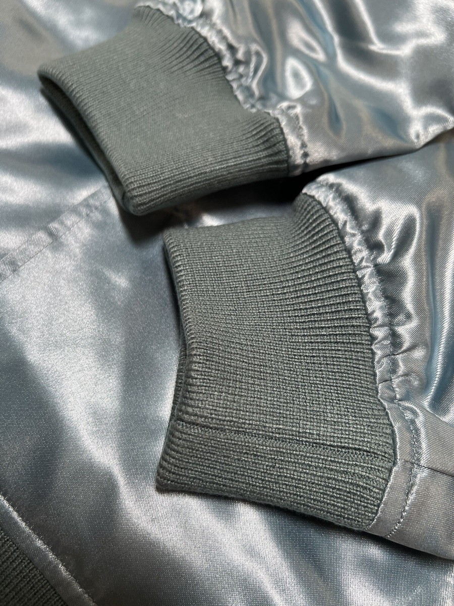 PRE OWNED SUPREME X BETTY BOOP SATIN CLUB JACKET SZ M SS16 LIGHT