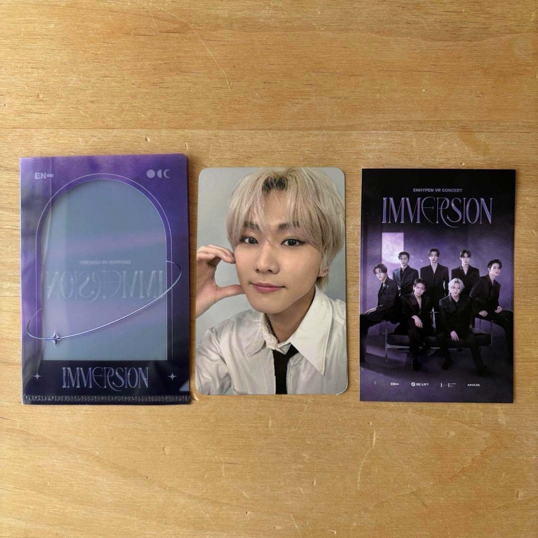 ENHYPEN IMMERSION VR Concert JAPAN Official Benefits Photo Card