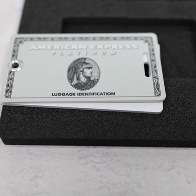 New American Express Platinum card holders limited Luggage Name