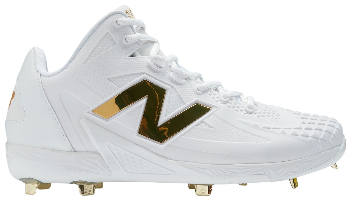 Men's New Balance Shohei Ohtani 1 FuelCell White/Gold Baseball