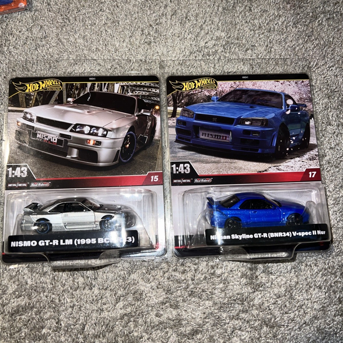 HOT WHEELS 1:43 PREMIUM NISSAN SKYLINE GT-R (BNR34) R34 NISMO