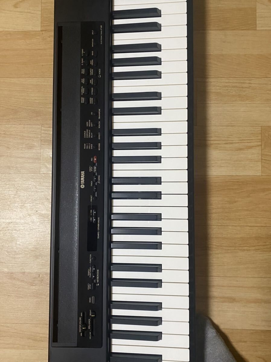 YAMAHA P-80 Electronic Piano Keyboard 88 key Black Music