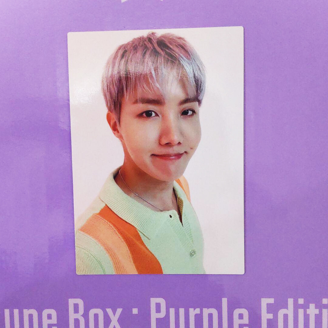 BTS Fortune Box: Purple Edition S ver. JAPAN FC Limited Photocard