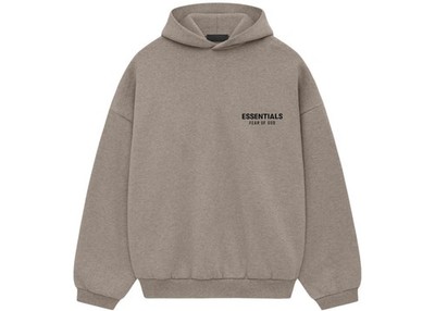 Fear of God Essentials Fleece Hoodie II 'Heather Grey