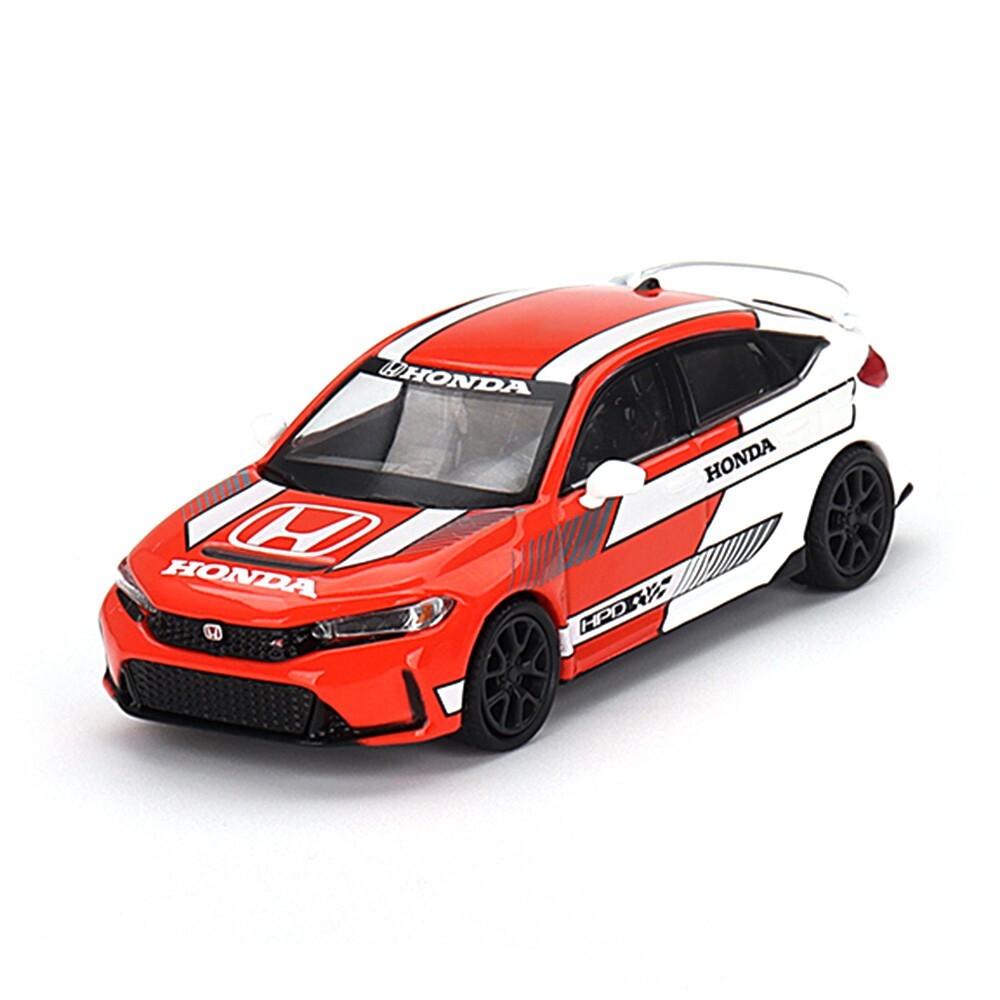 Mini GT 1:64 Diecast Model Car 2023 Honda Civic Type-R Pace Car