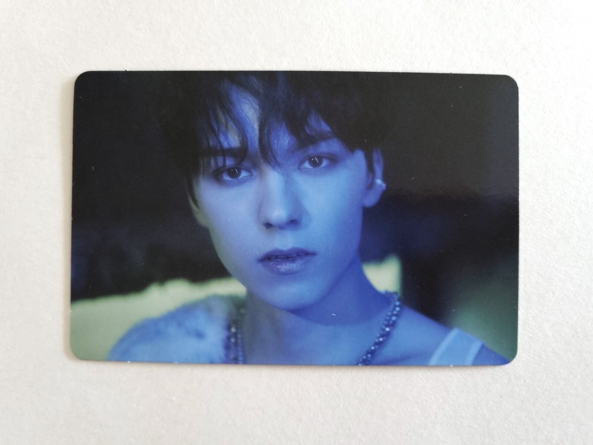 Seventeen Vernon Black Eye Trading Card Official Photocard | eBay