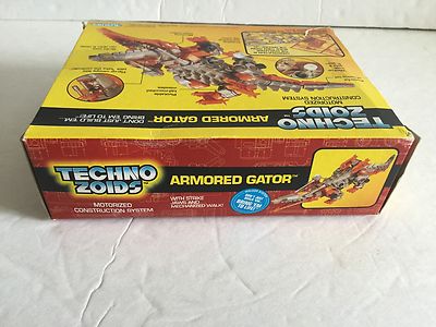 VTG OLD TECHNO ZOIDS ARMORED GATOR KENNER TOY MOTORIZED MECHANIZED