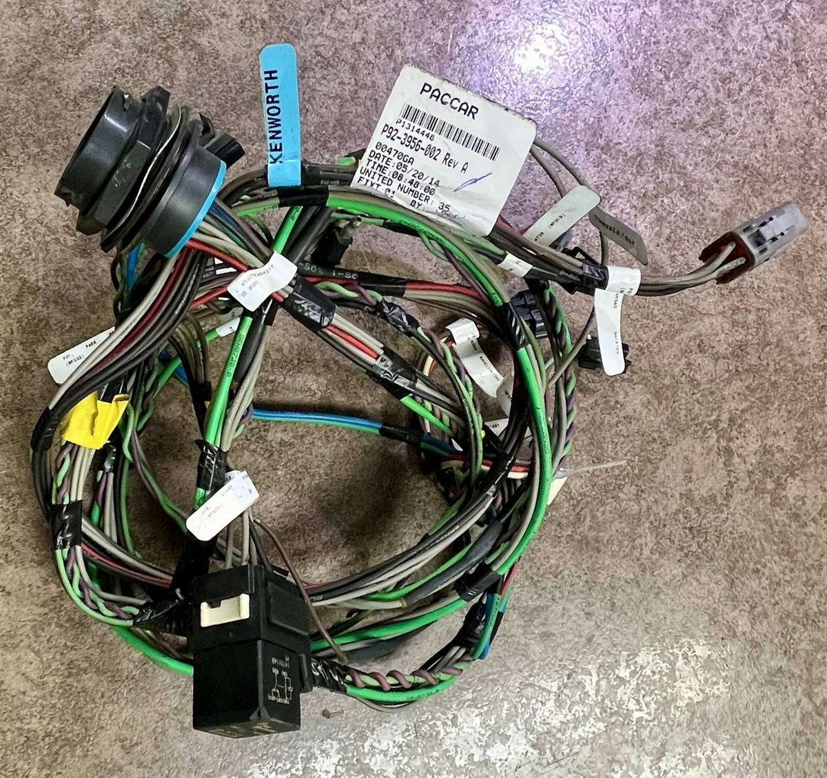 PACCAR Kenworth -Harness Transmission Auto Ultrashift Cab P92-3956