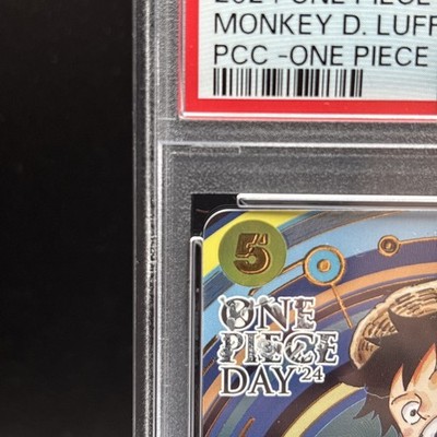 PSA 10 Luffy OP07-109 SR ONE PIECE Day 24 Premium Promo One Piece