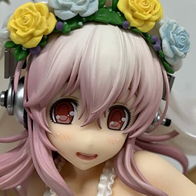 Super Sonico 10th Anniversary Figure Wedding Ver. 1/6 350mm GOOD