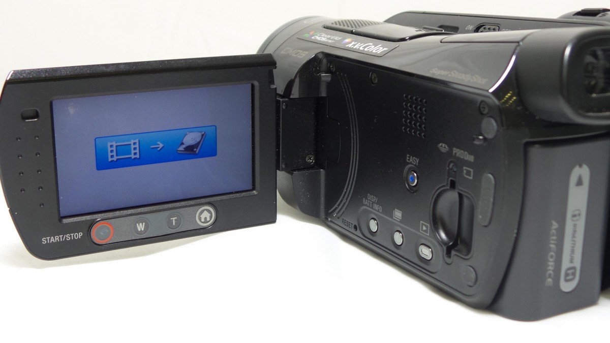 Sony NTSC 10.2MP 120GB HD Camcorder Handycam - 12x Stabilized Zoom