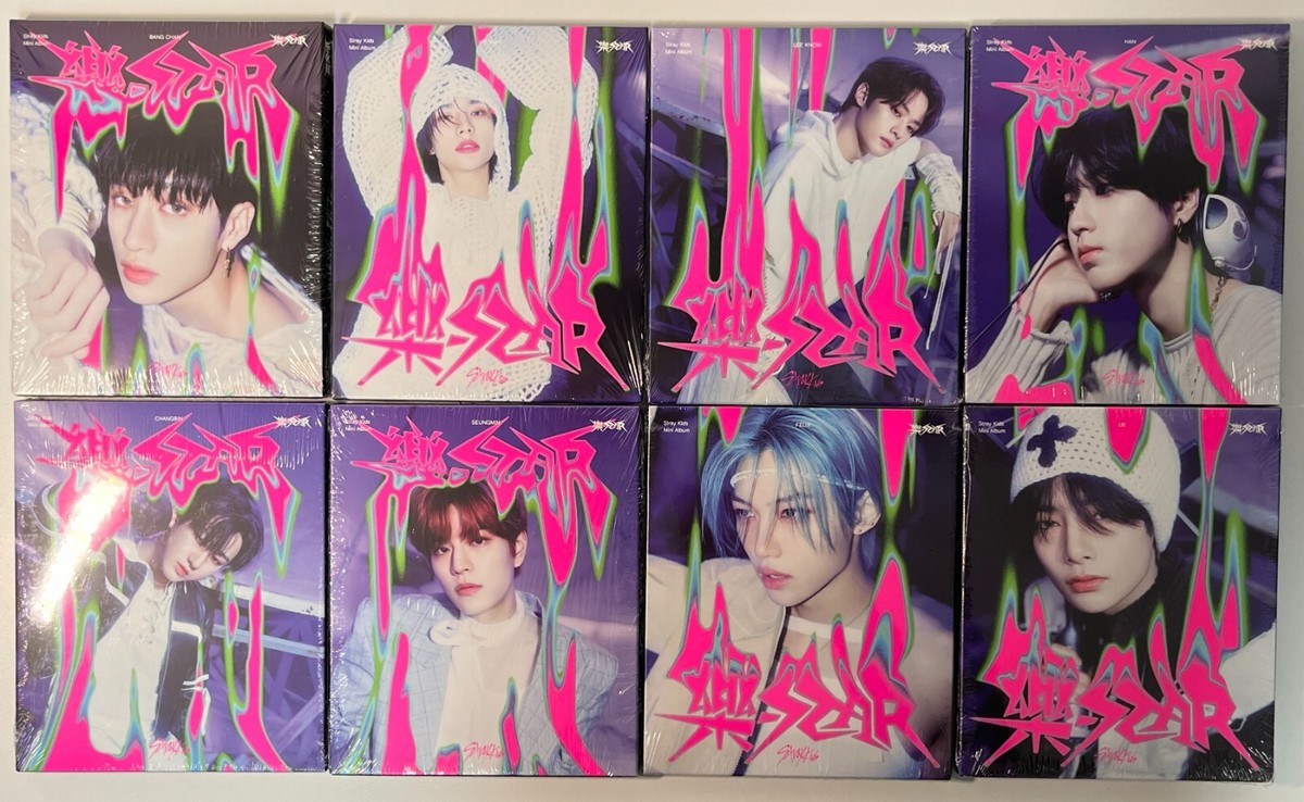 RESTOCK) [ON HAND] STRAY KIDS ROCK STAR POSTCARD ver.: 1PCS or SET