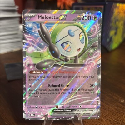 Meloetta ex 44/86 - Black Bolt English EX Holo (NM +) | eBay