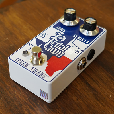 Pedal Pawn TEXAN TWANG Guitar Effects Pedal Custom Boost Over