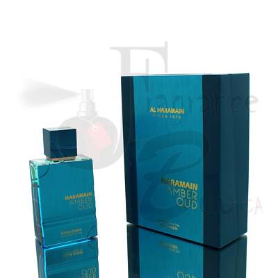 Al Haramain Amber Oud Aqua Dubai EDP M 100ml Boxed | eBay