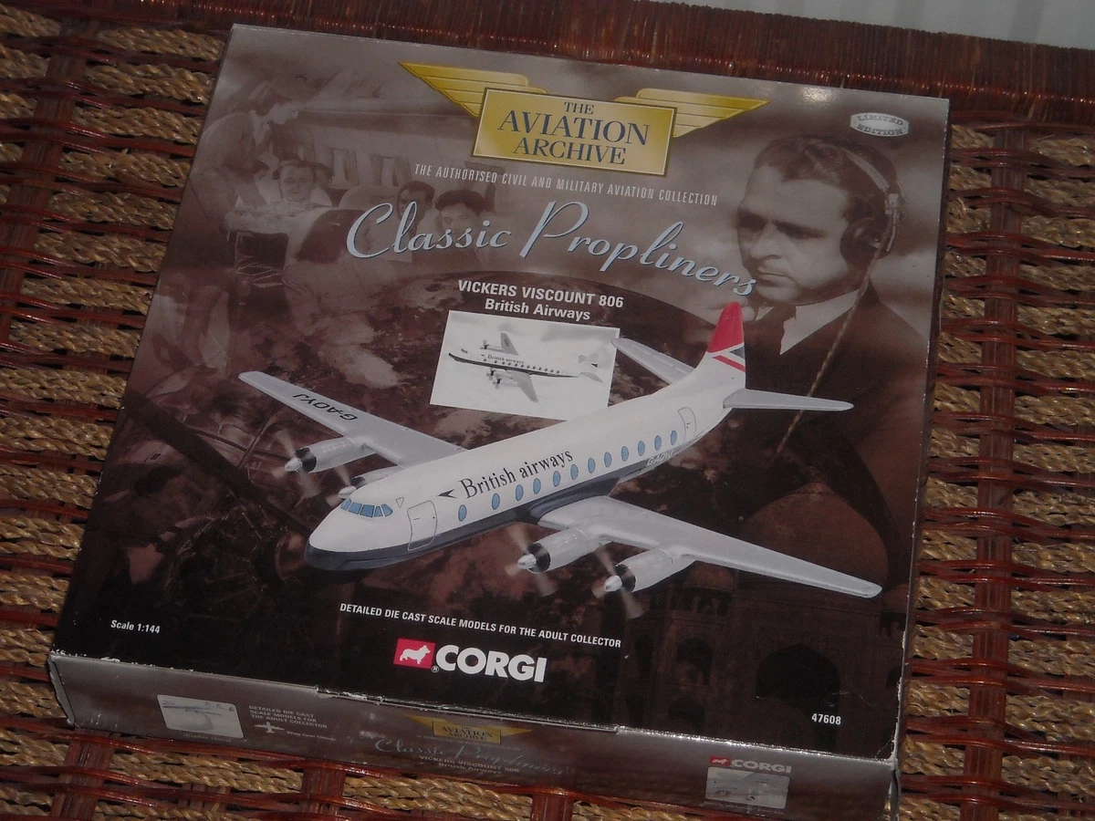 corgi vickers viscount products for sale | eBay UK