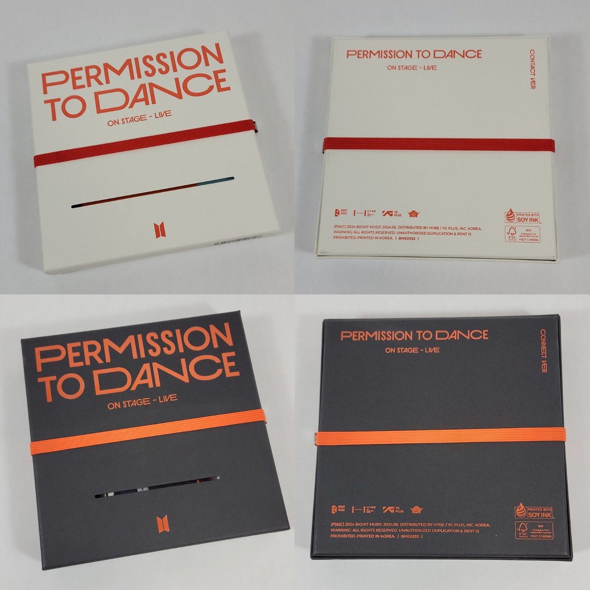 BTS Permission to Dance on Stage Live BOTH Album Versions Complete