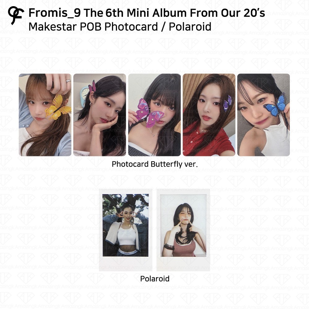 Fromis_9 The 6th Mini Album From Our 20's Makestar POB Photocard
