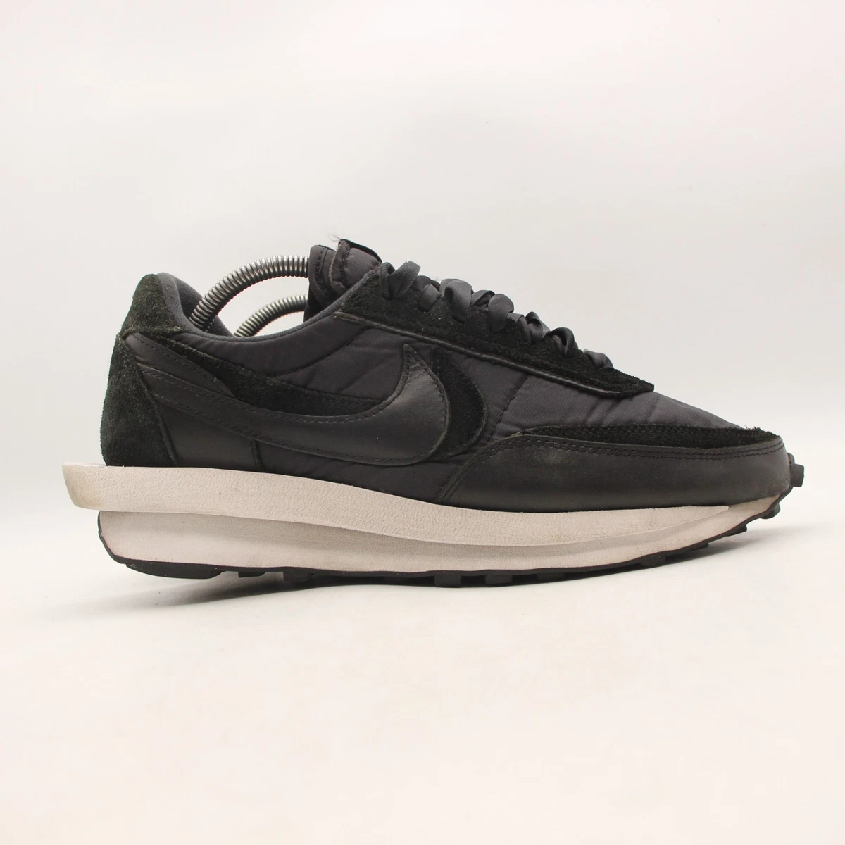 Nike sacai x LDWaffle Black Nylon for Sale | Authenticity
