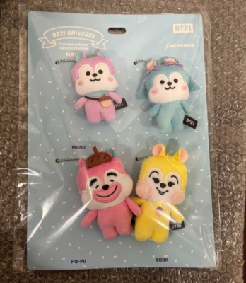 BTS BT21 MANG 5th Anniversary Official Family Japan Plush