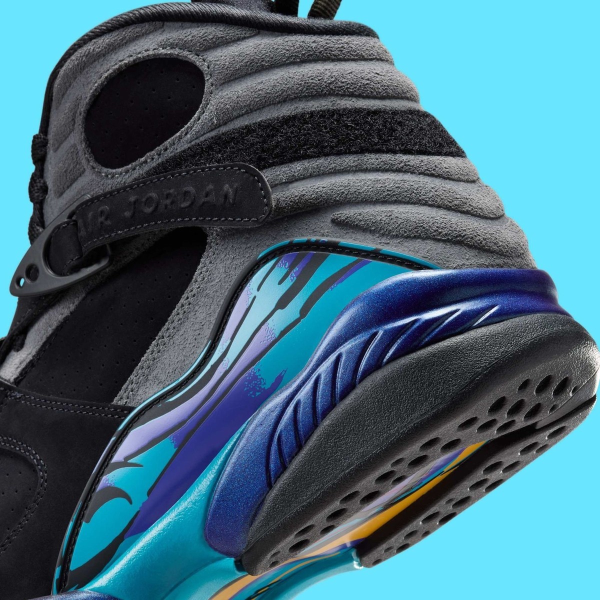 Size 5.5 - Air Jordan 8 Retro 2025 Aqua for sale online | eBay