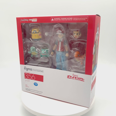 Max Factory figma Pokemon Red Trainer No.356 Pocket Monster Action