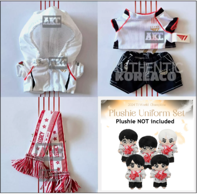 League of Legends World Champions T1 Uniform Set for Plushie in