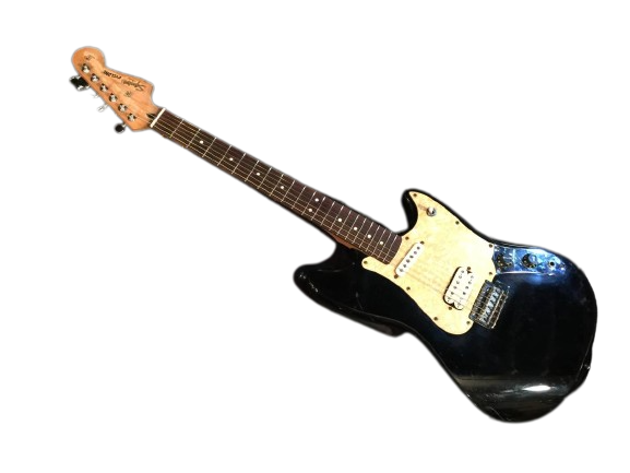 Fender Squier FSR Cyclone Electric Guitar Black 6 String Very Good