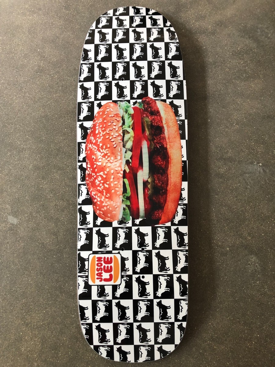 New Prime Signed Jason Lee Burger Blind OG Skateboard Deck Vallely