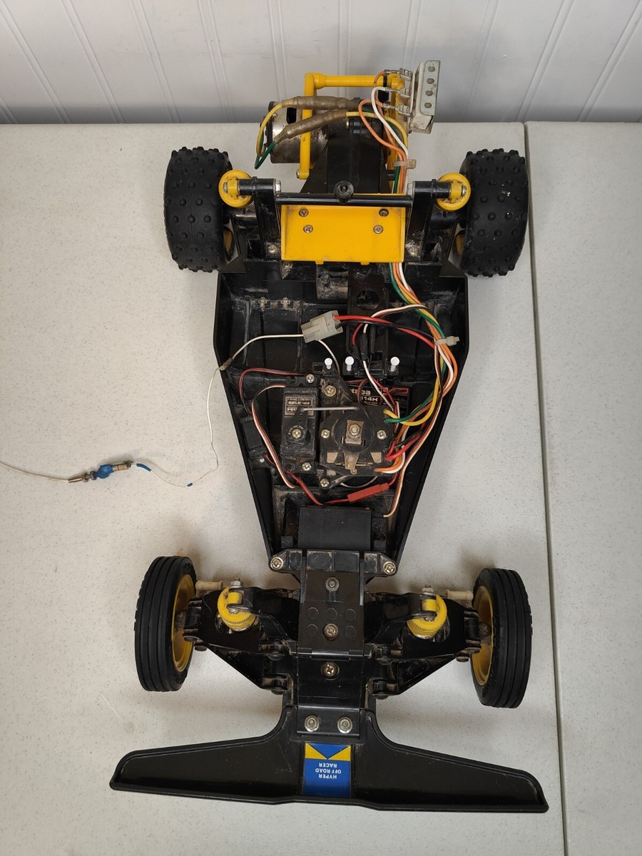 Vintage 1986 Tamiya Falcon RC Remote Control Car Speed Racer Buggy
