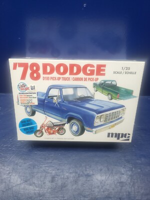 MPC '78 Dodge D100 Pickup Truck 1:25 Scale Plastic Model Kit 901