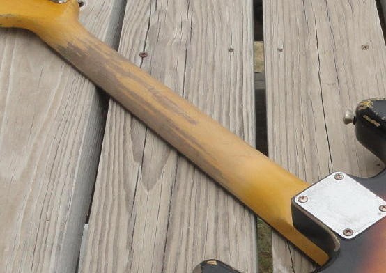 MJT Official Custom Order Vintage Aged Nitro USACG Neck Mark Jenny