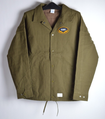 NWT Mens Vans x WTAPS Edition Torrey Jacket $180 L dark olive