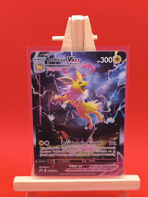 Jolteon VMax SWSH184 Alternate Art Full Art Holo Promo Pokemon