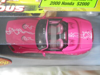 Ertl Joyride Fast And The Furious Pink 2000 Honda S2000 1:18 Speed