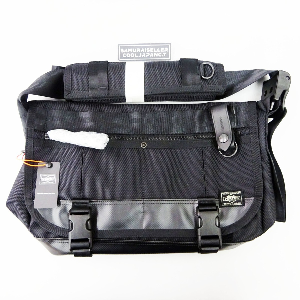 Yoshida Bag PORTER HEAT MESSENGER BAG(S) 703-07968 BLACK from