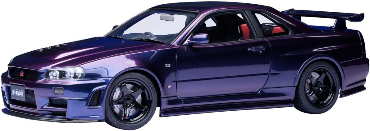 AUTOart 1/18 NISSAN SKYLINE NISMO R34 GT-R Z-tune Midnight Purple