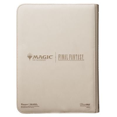 Final Fantasy Magic MTG Ultra PRO 9 Pocket Premium Zippered Binder
