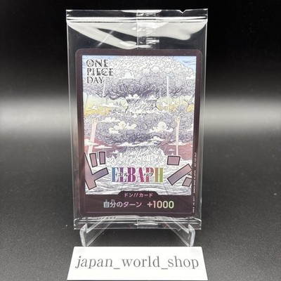 Don!! Card Elbaph Promo ONE PIECE DAY '25 ONE PIECE Card Japanese