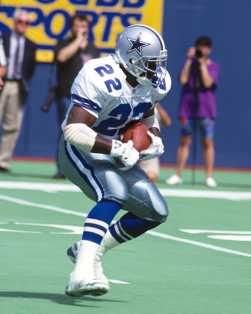 Emmitt Smith #22 Dallas Cowboys NFL 8